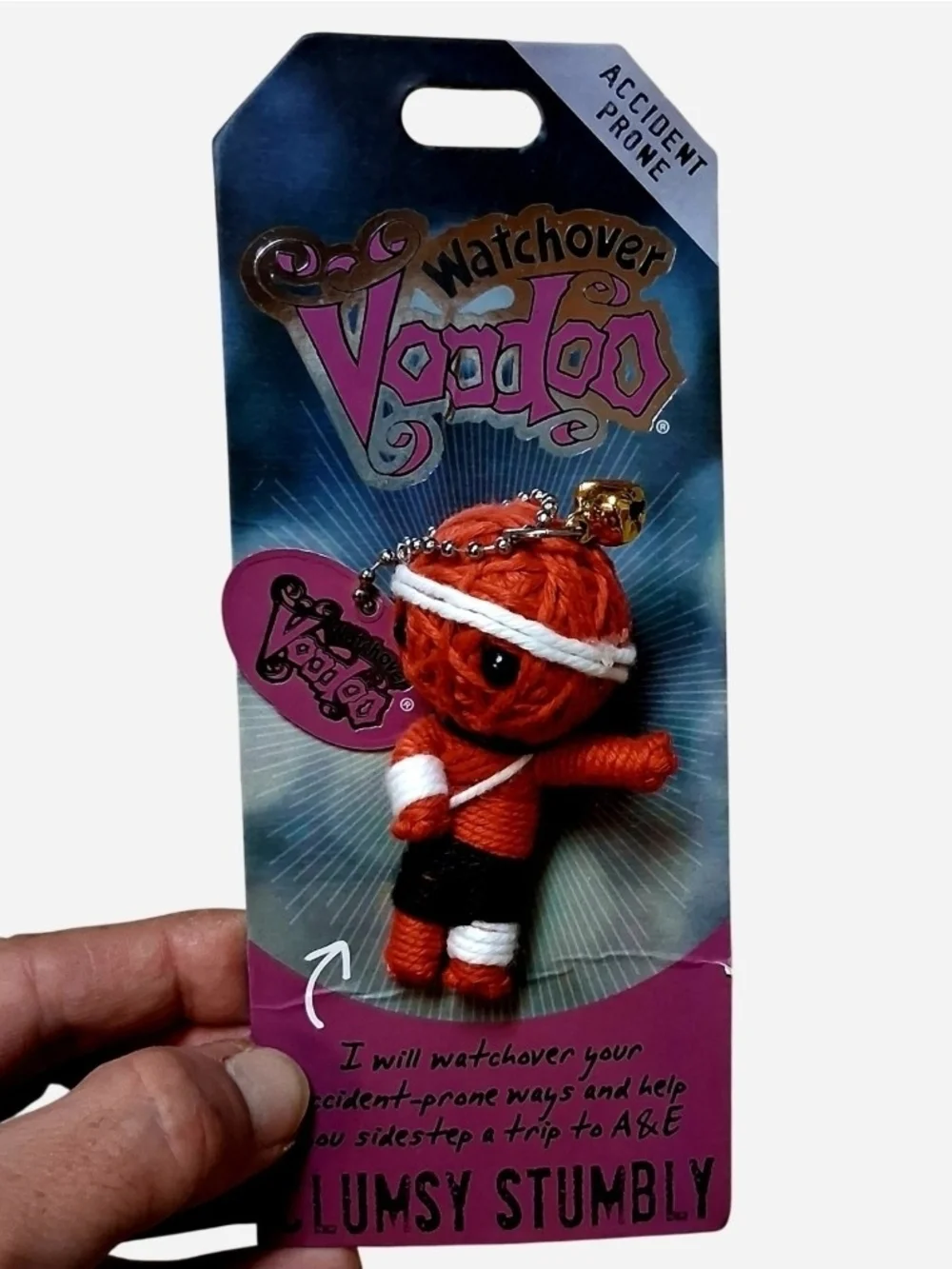 Watchover Voodoo Clumsy Stumbly Keychain Collectible - NEW